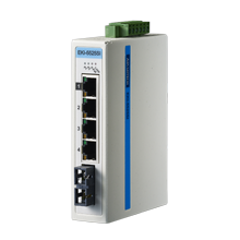 EKI-5525SI - 4FE+1FE SC Single-mode Unmanaged Ethernet 